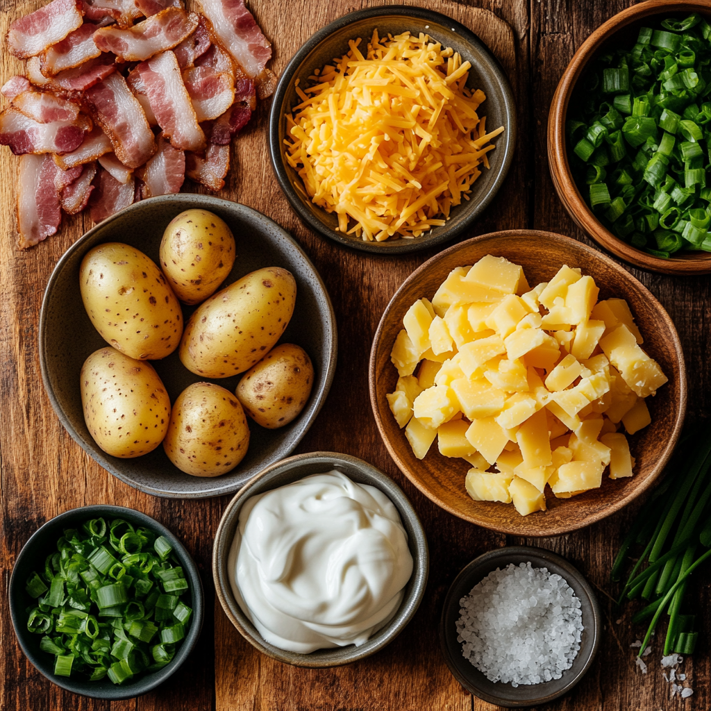 loaded baked potato ingredients