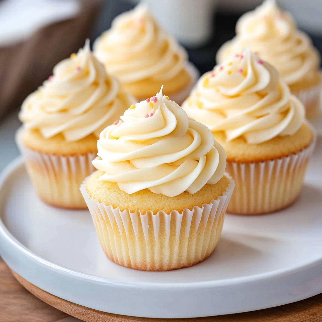 vanilla cupcakes