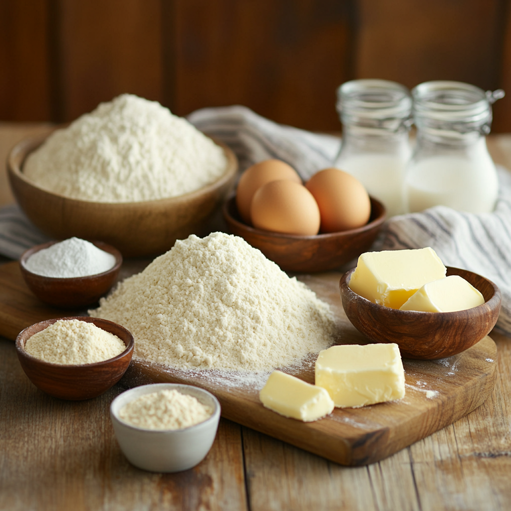 vanilla cupcakes ingredients