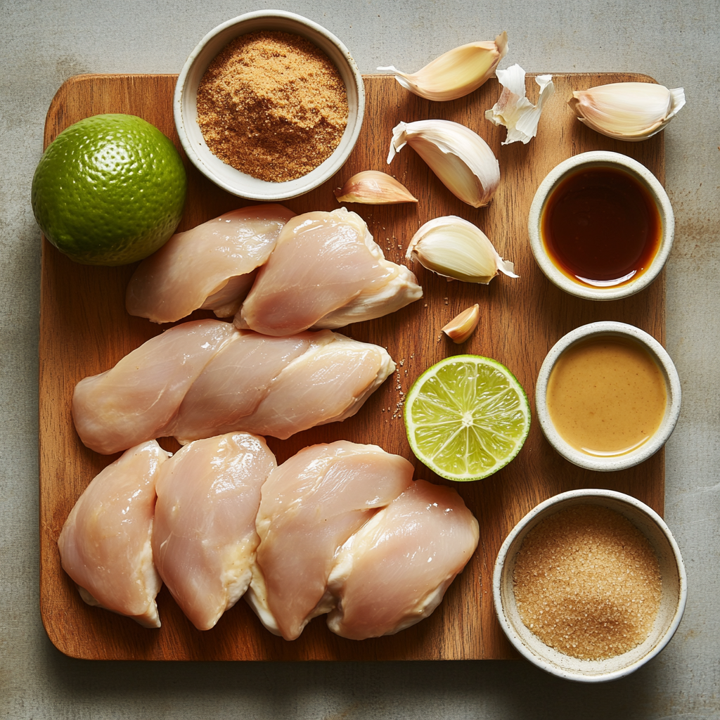 Chicken Satay with Peanut Sauce ingredients