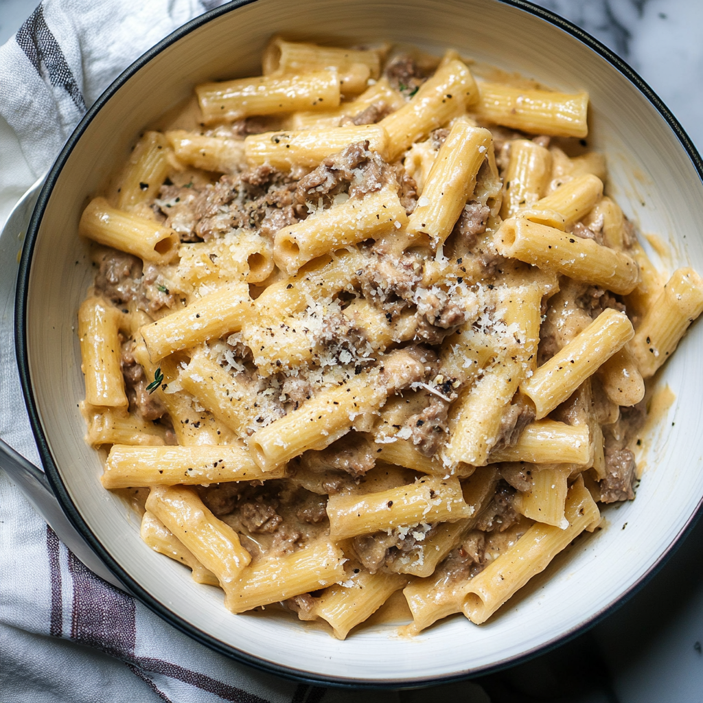 Creamy Beef Pasta