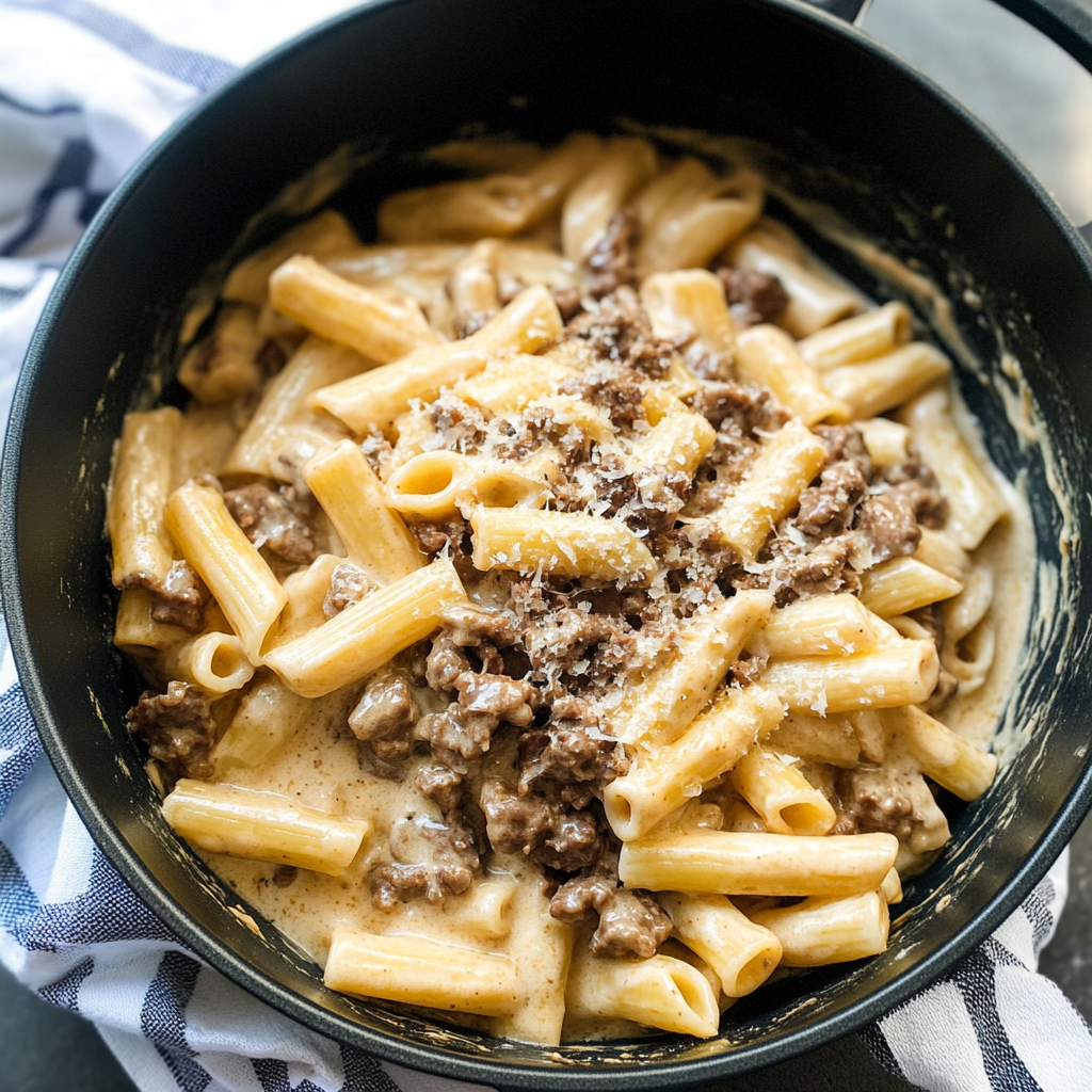 Creamy Beef Pasta