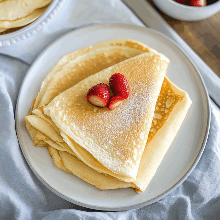 Incredible Crepe Recipe for a Delicious Culinary Experience