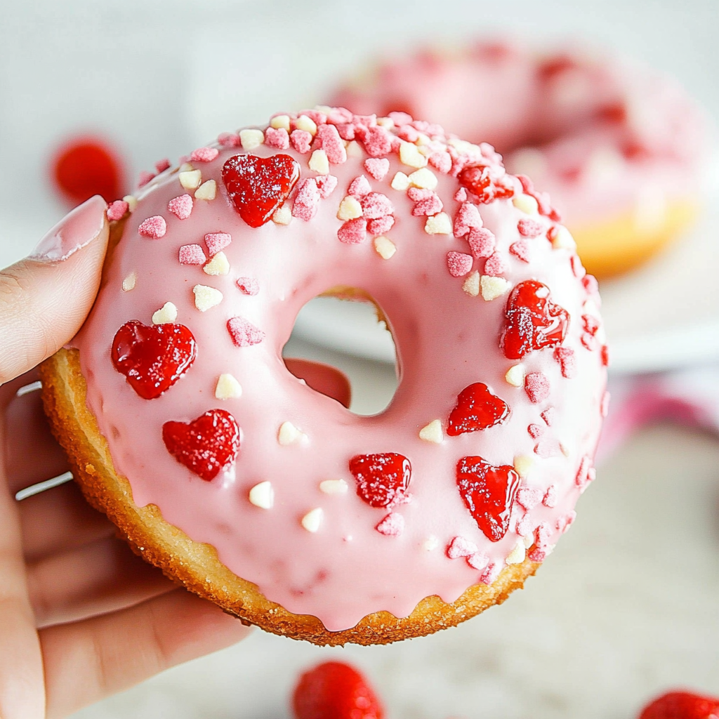 Gluten-Free Strawberry Banana Donuts