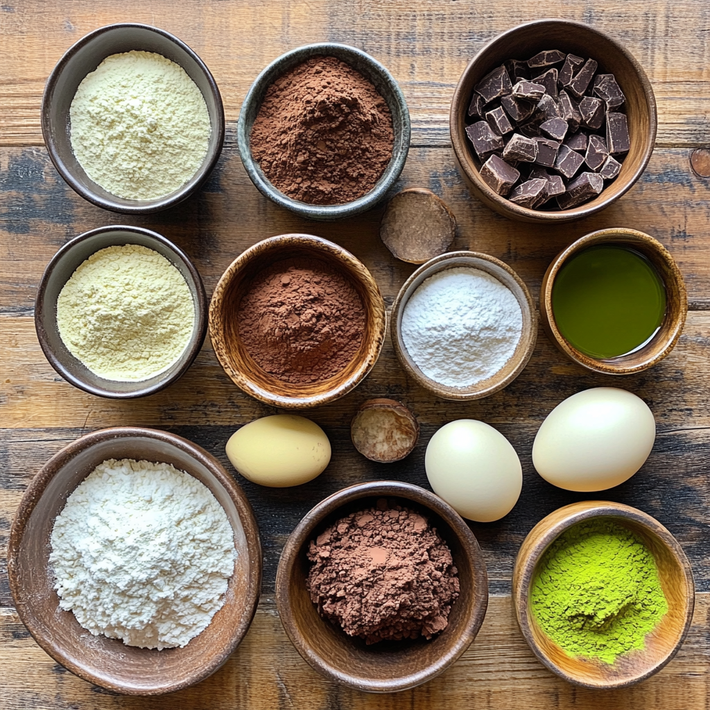 Green Velvet St. Patrick’s Day Cupcakes ingredients