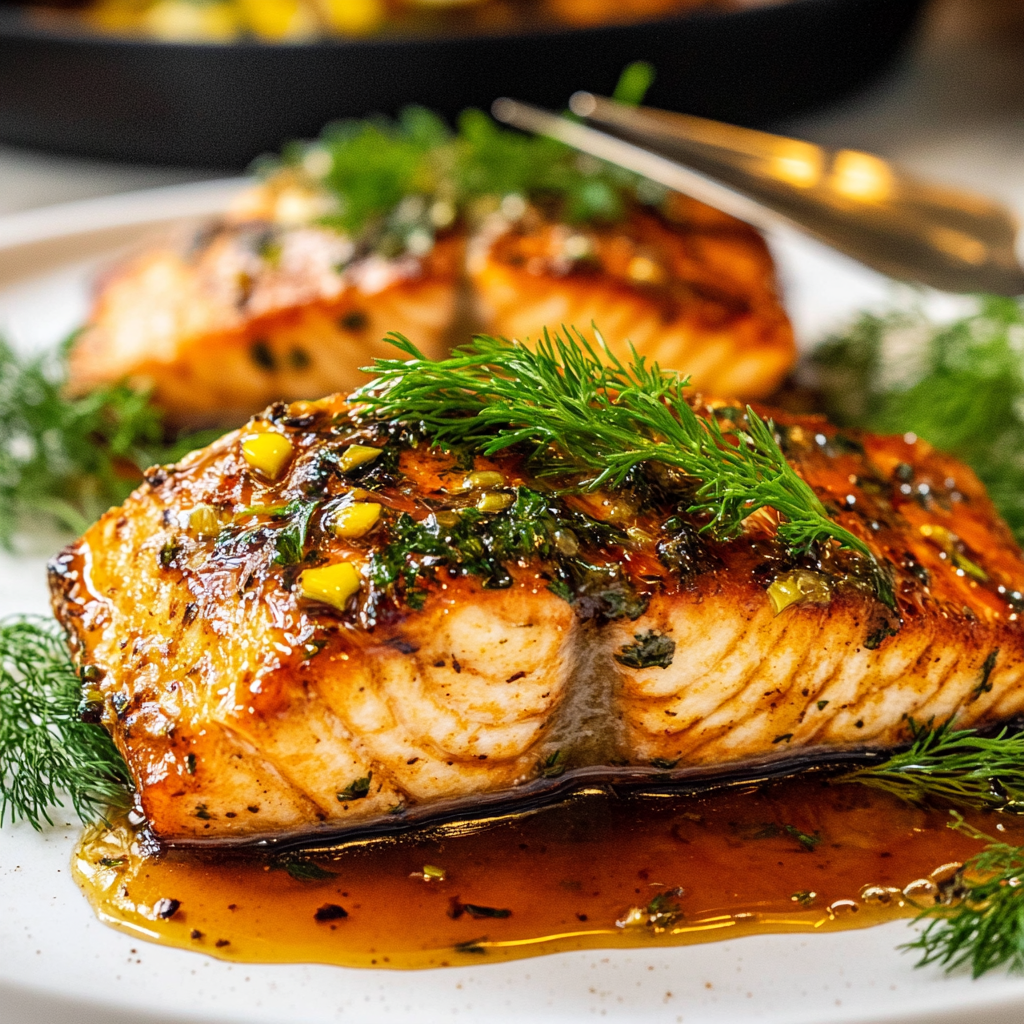 Honey Glazed Salmon