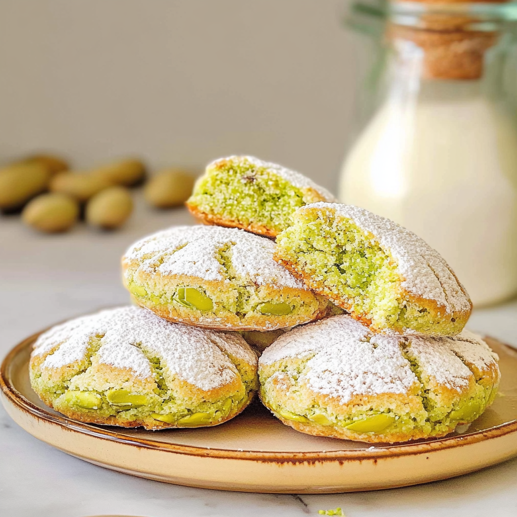 Italian Pistachio Cookies