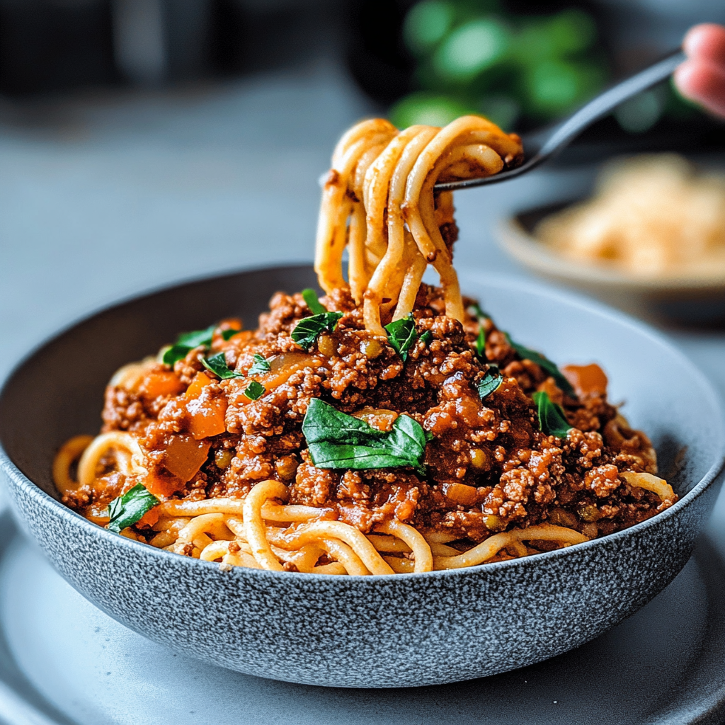 Lentil Bolognese