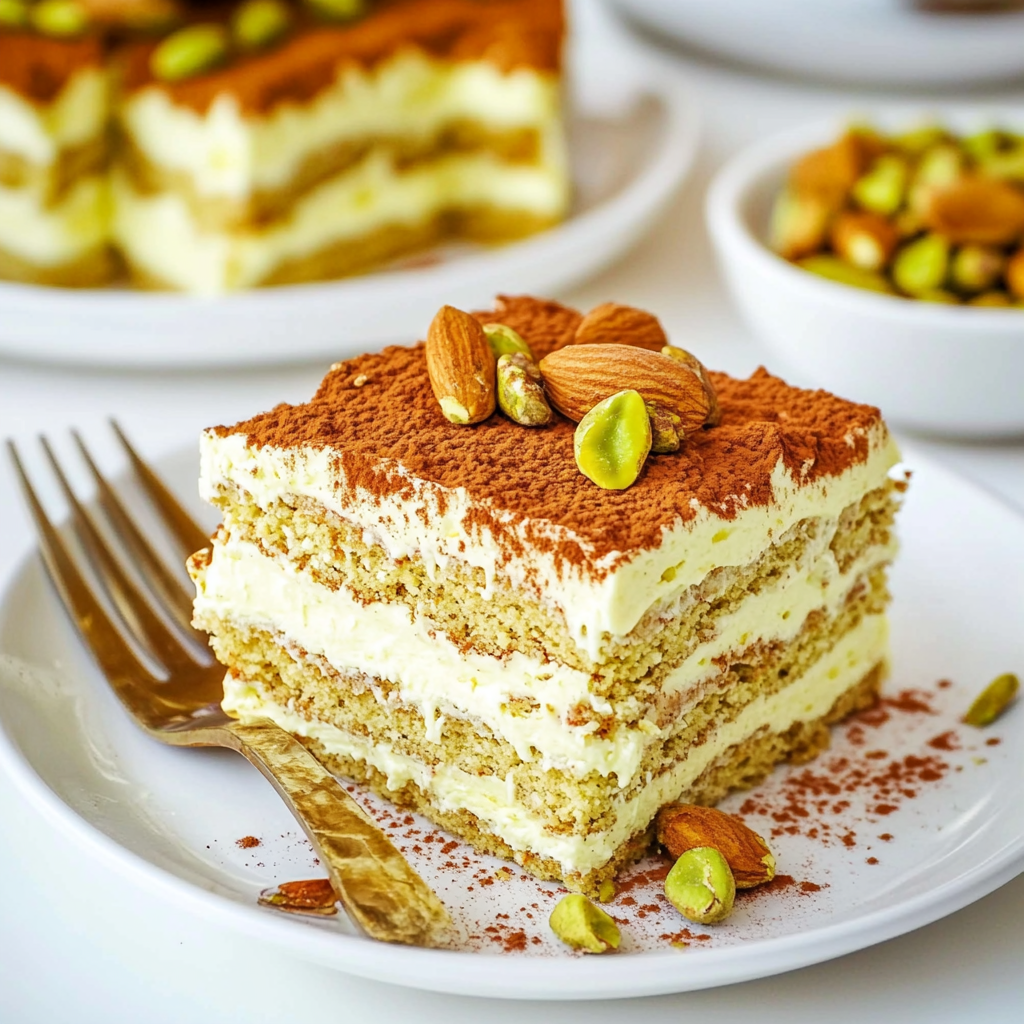 Pistachio Tiramisu
