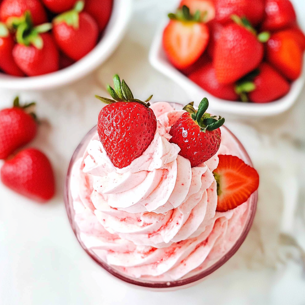 Strawberry Whipped Cream