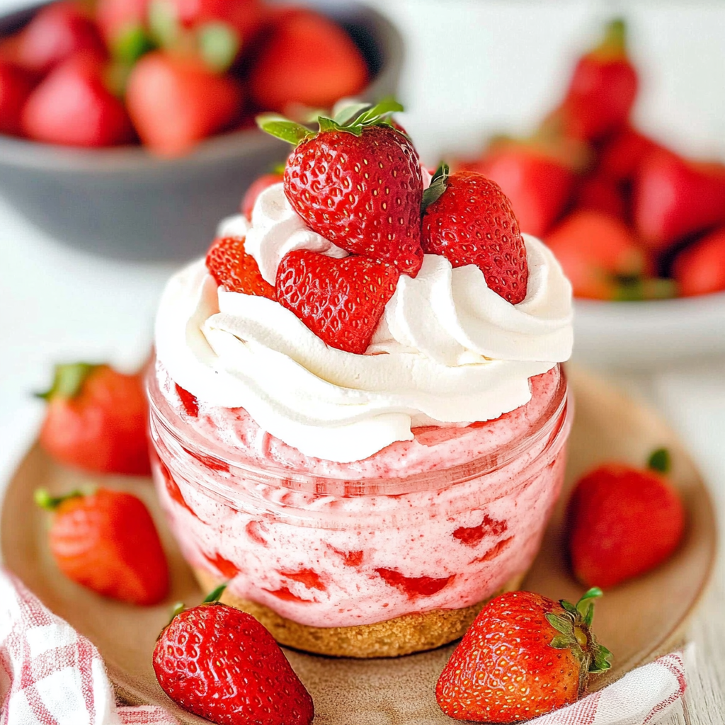 Strawberry Whipped Cream
