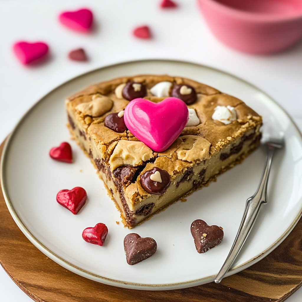 Valentine’s Day Cookie Pie