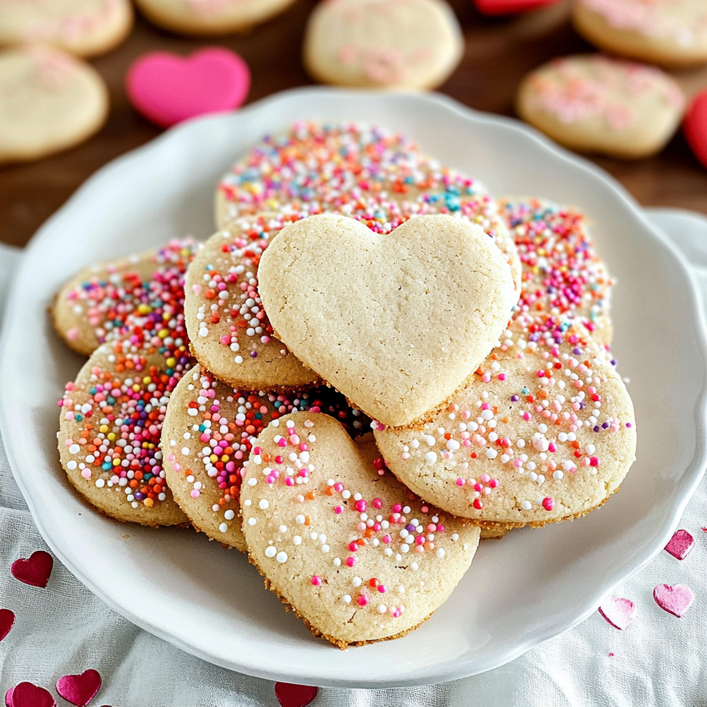Valentine’s Day Grain-Free Sugar Cookies