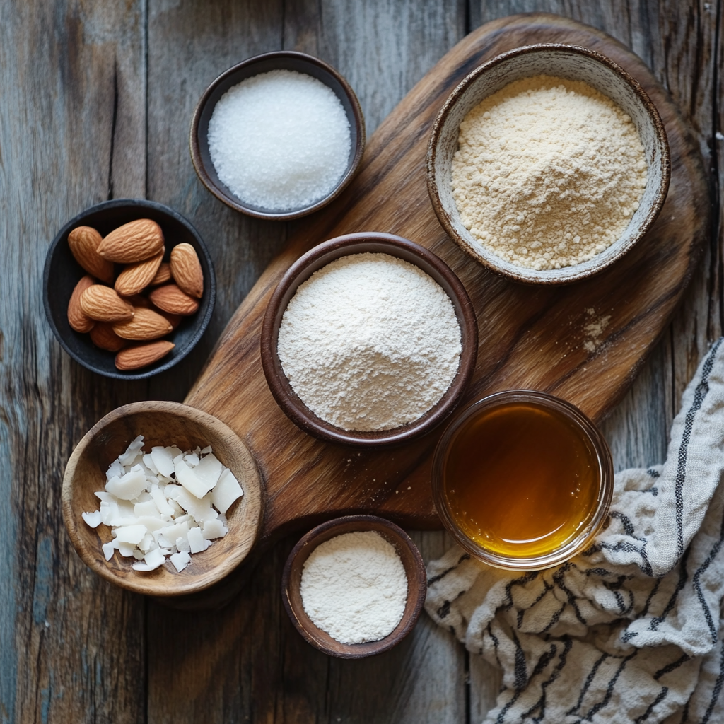 Valentine’s Day Grain-Free Sugar Cookies ingredients
