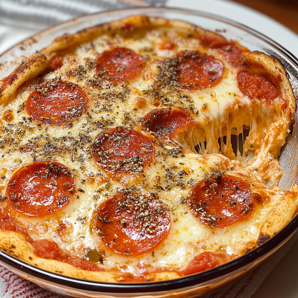 cottage cheese pizza bowl