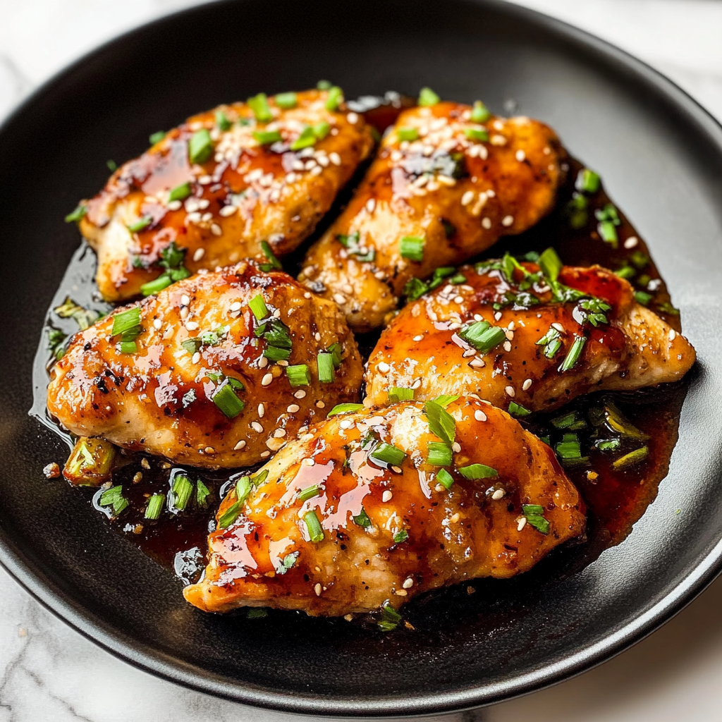 honey garlic chicken