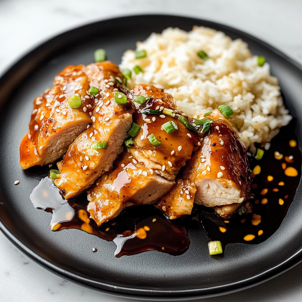 honey garlic chicken