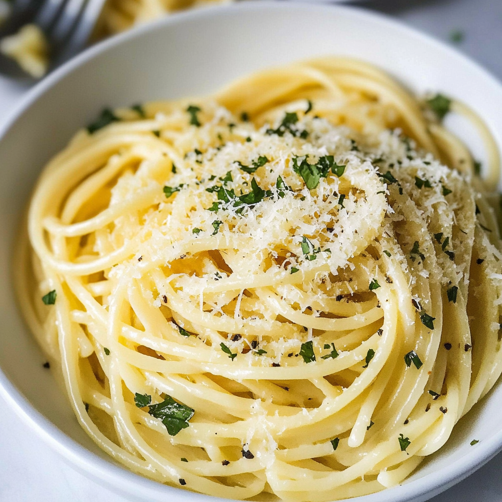 lemon garlic pasta