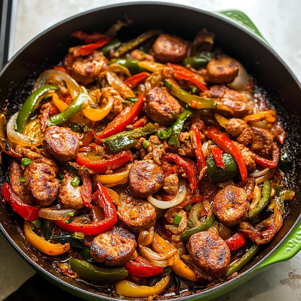 sausage and peppers