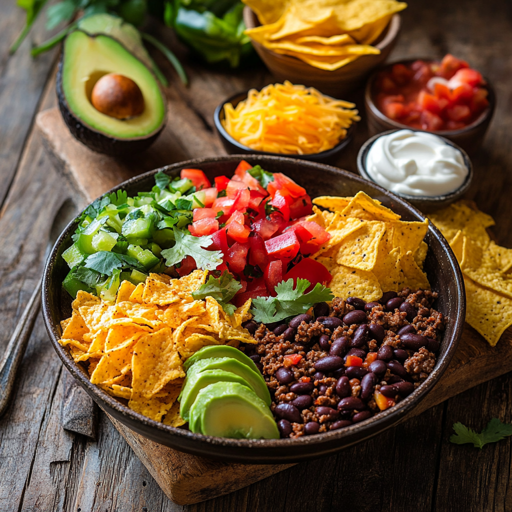 taco bake casserole ingredients