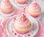 Strawberry Milkshake Cupcakes