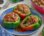 stuffed peppers with rice and beef