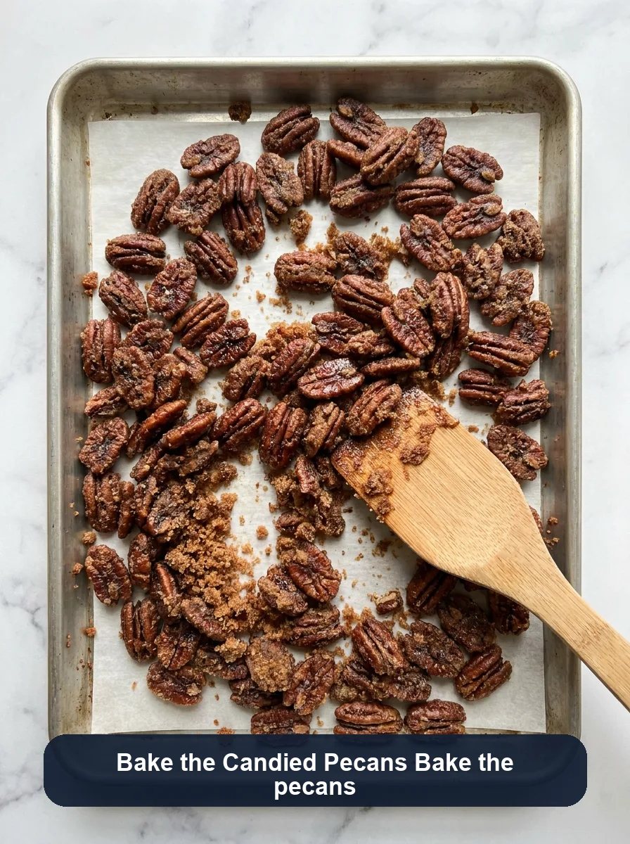 Candied Pecans with Brown Sugar step 7
