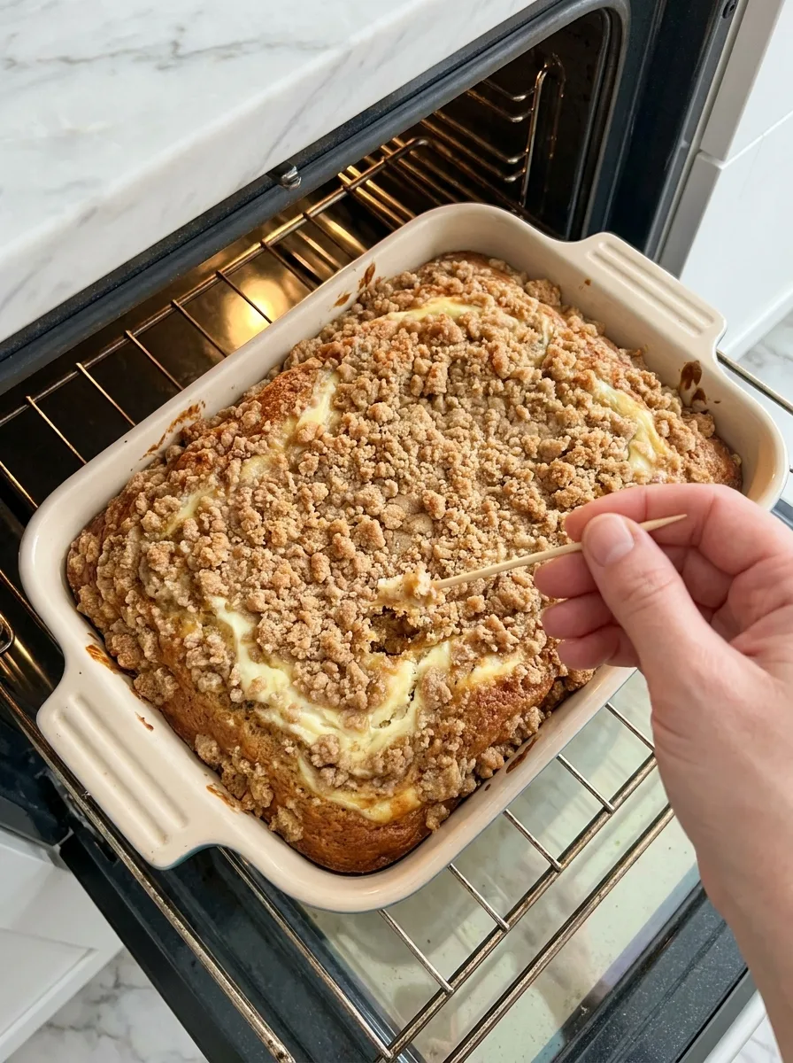Banana Cream Cheese Coffee Cake step 10