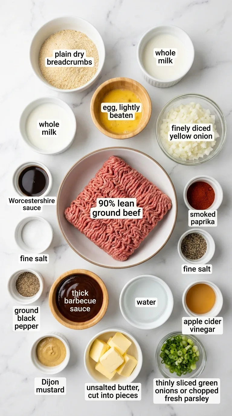 BBQ Meatballs and Mashed Potatoes ingredients