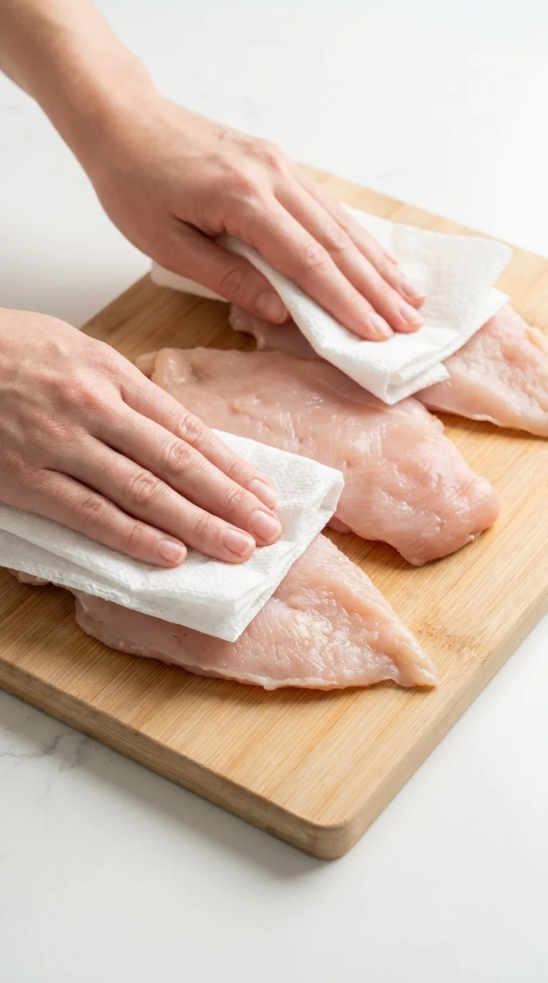 Cajun Chicken Over Creamy Parmesan Linguine step 1