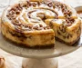 Cinnamon Roll Honeybun Cheesecake