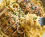 Cowboy Butter Chicken Linguine with Garlic and Herbs