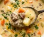 Creamy Hamburger Potato Soup