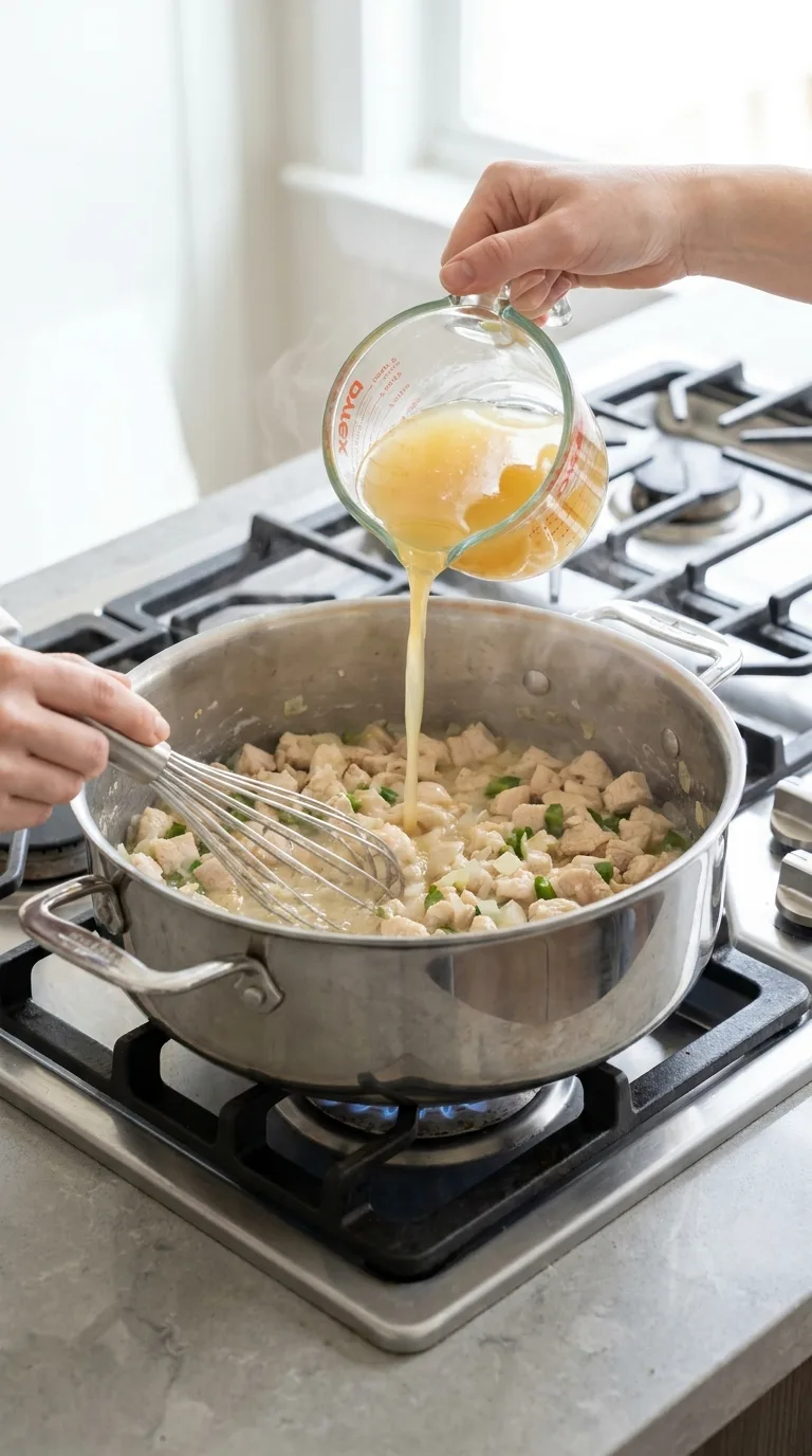 Creamy Jalapeno Popper Chicken Soup step 6