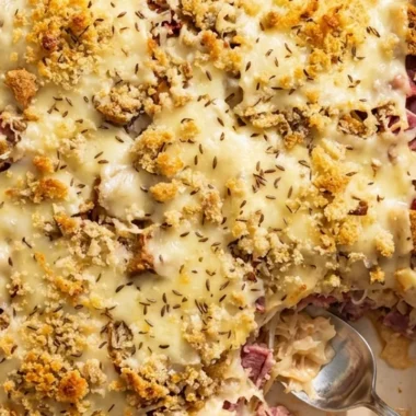 Delicious Reuben Bake Recipe finished recipe