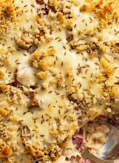 Delicious Reuben Bake Recipe finished recipe
