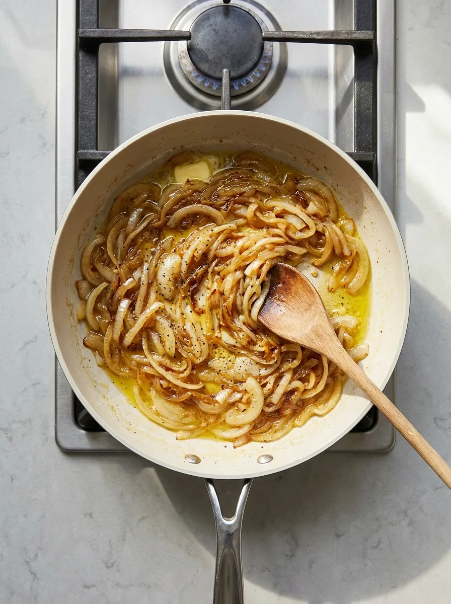 French Onion White Beans step 1