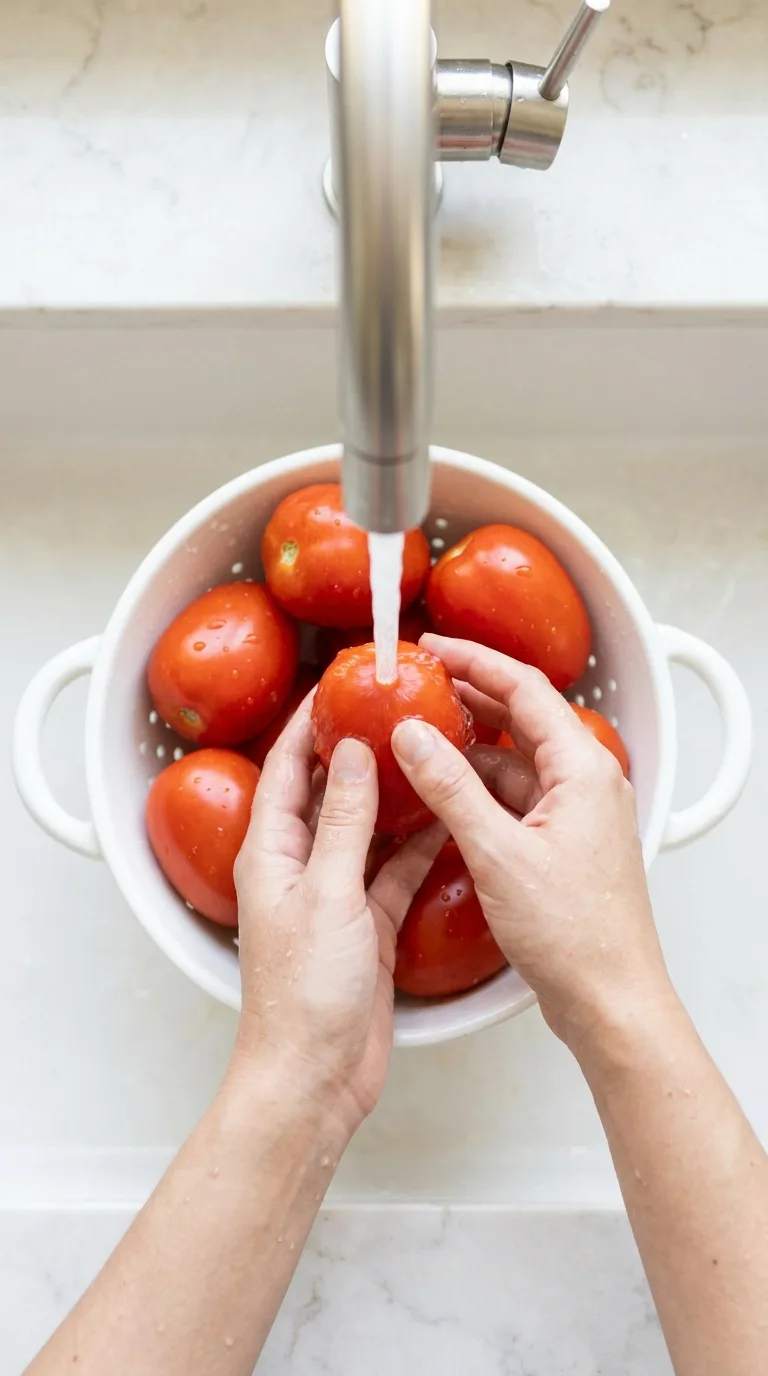 Fresh Homemade Salsa step 1