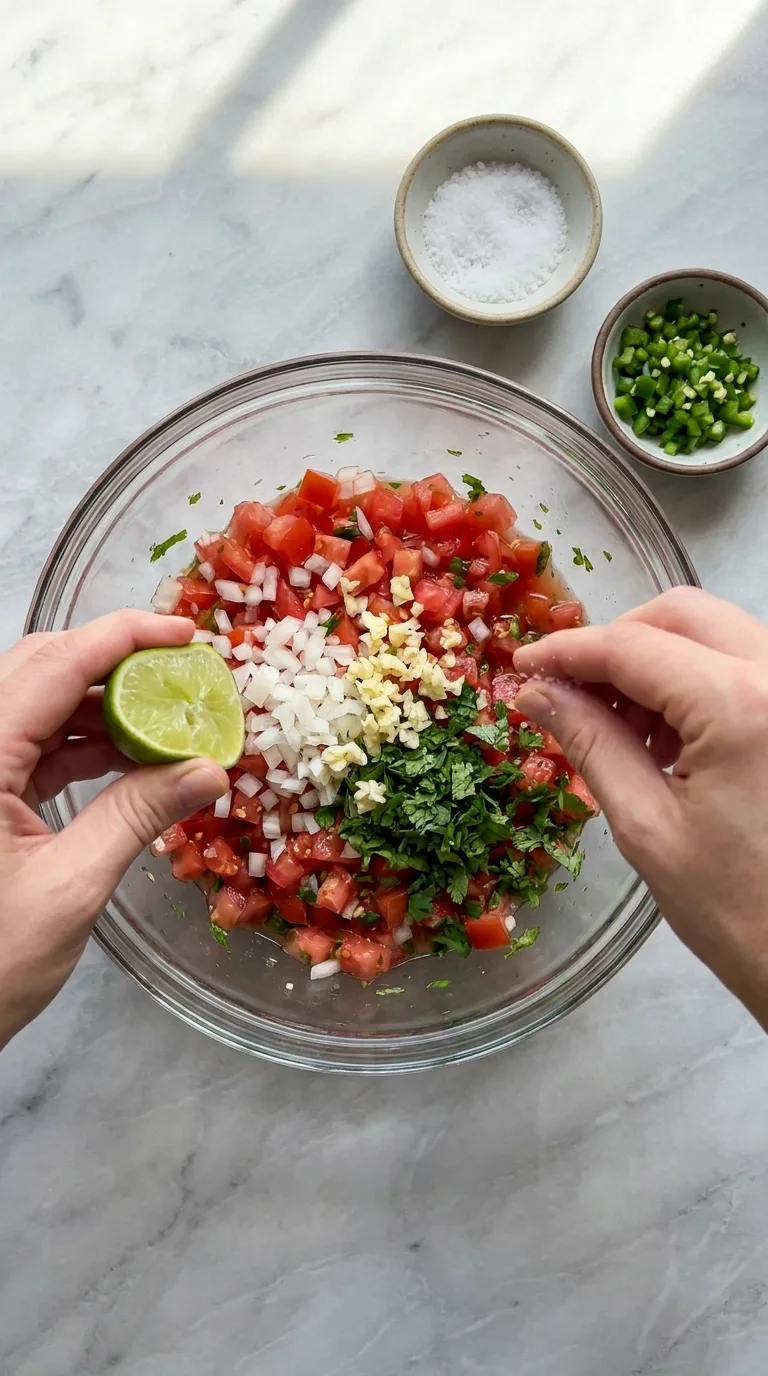 Fresh Homemade Salsa step 11