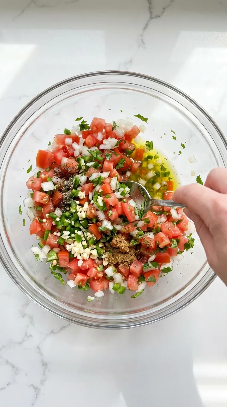 Fresh Homemade Salsa step 9