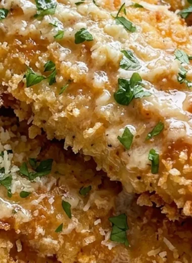 Garlic Parmesan Chicken Tenders finished recipe