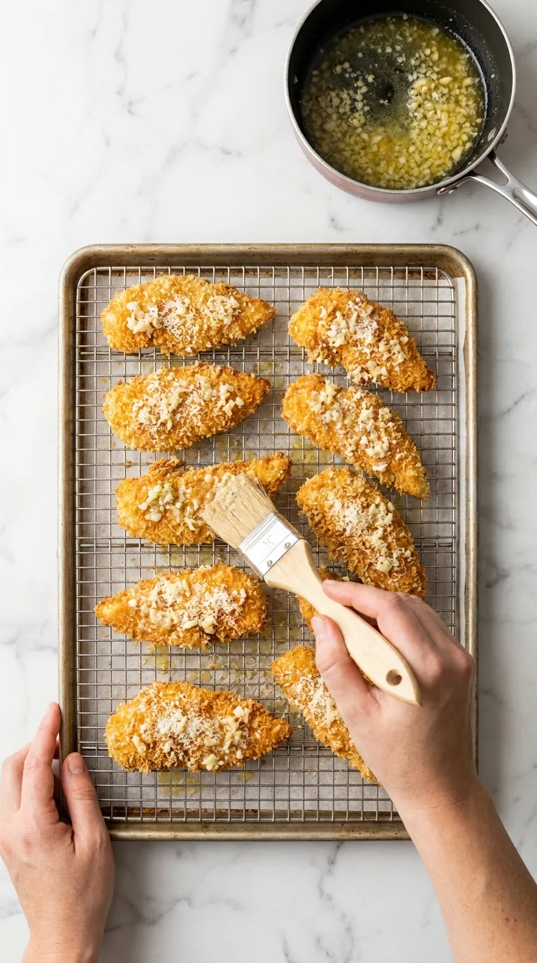 Garlic Parmesan Chicken Tenders step 1
