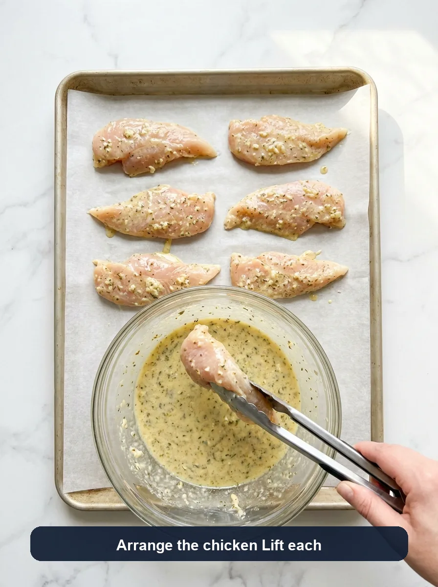 Greek Chicken Tenders step 5