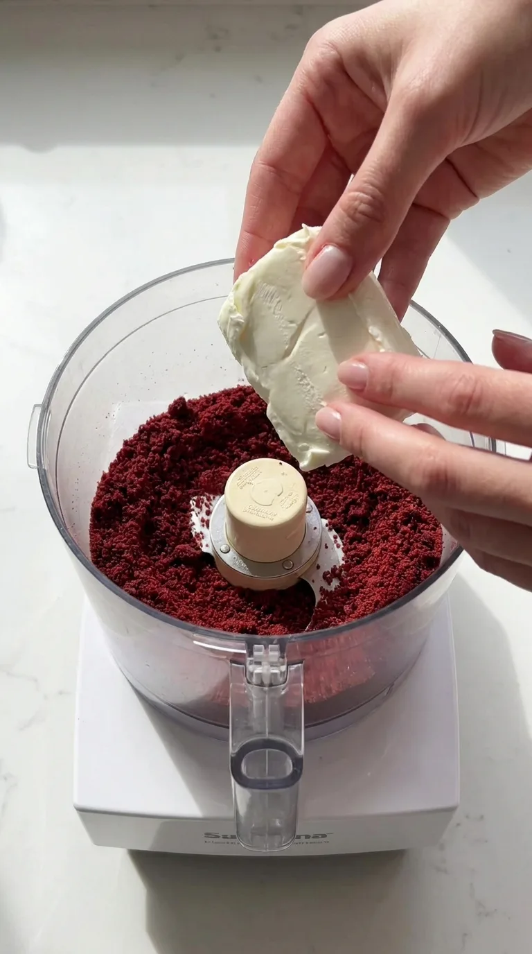 Grinchy Red Velvet Oreo Balls step 2
