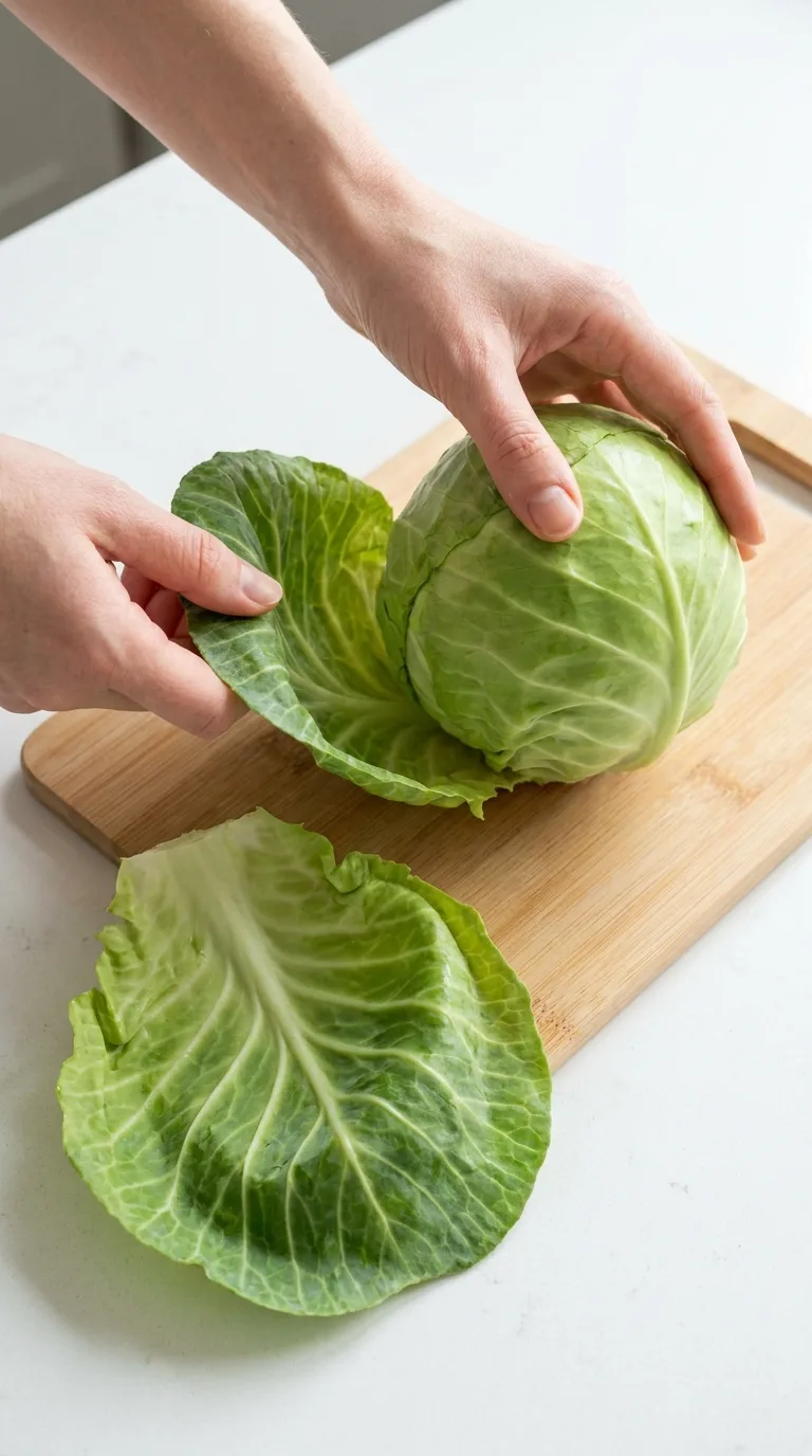 Ground Beef and Cabbage Skillet step 1