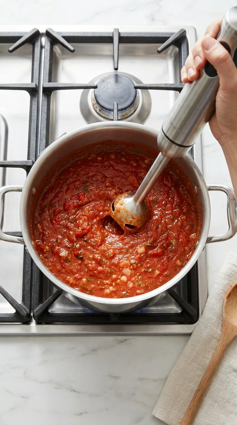 Homemade Spaghetti Sauce with Fresh Tomatoes step 15