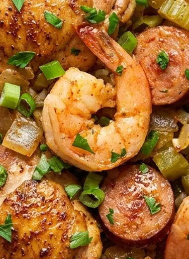 Jambalaya Recipe for Mardi Gras finished recipe