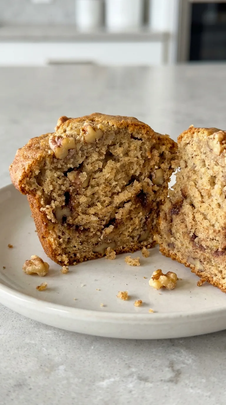 Moist Banana Bread Muffins step Final
