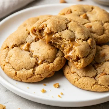 Soft Butterscotch Pudding Cookies finished recipe