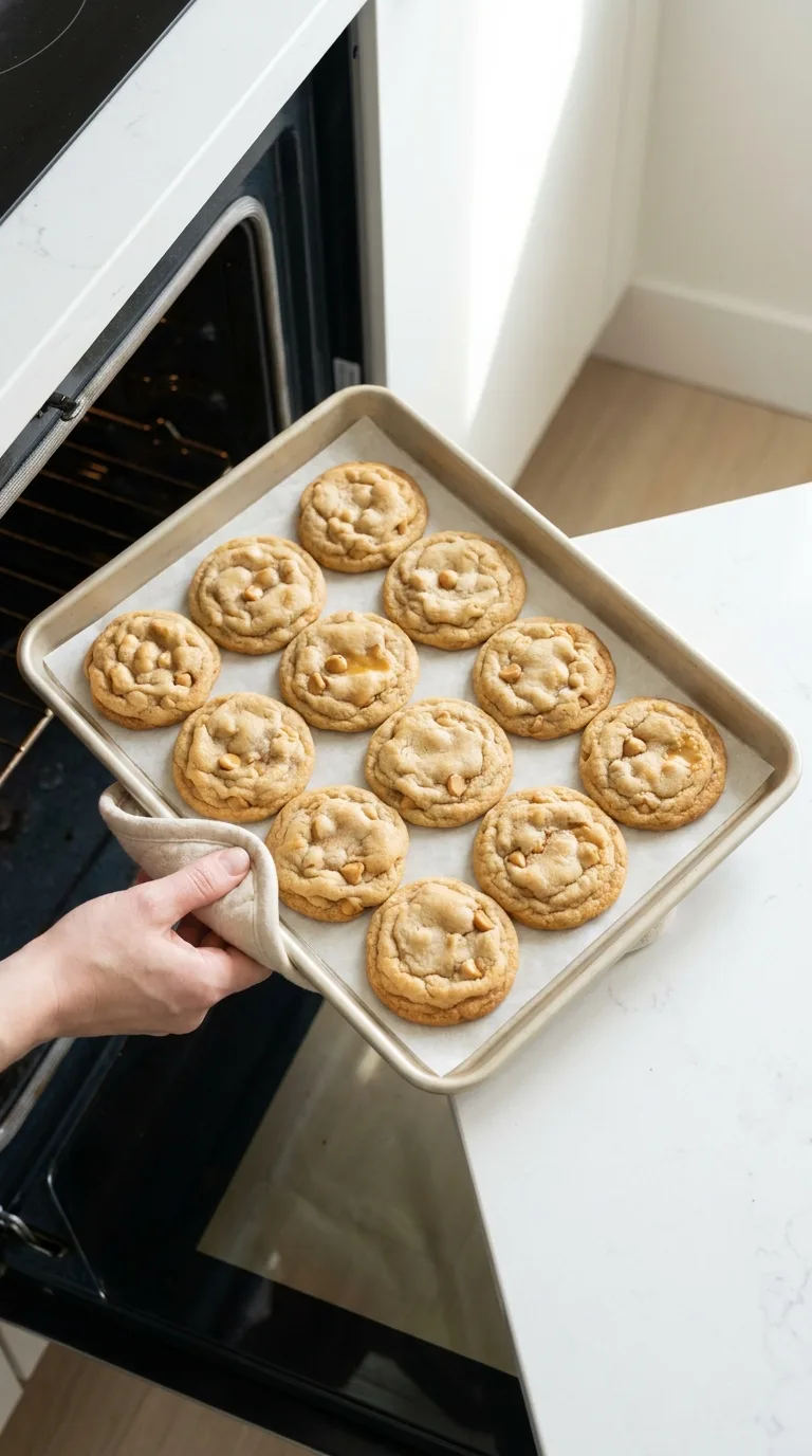 Soft Butterscotch Pudding Cookies step 11